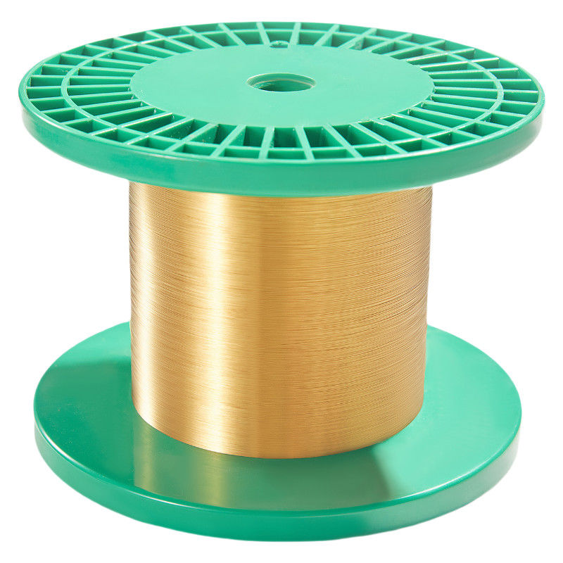 Ultrafijne draad met een diameter van 0,01 mm Goud beklede wolfraamdraad voor elektronische en halfgeleidertoepassingen