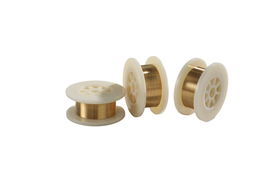 Ultra Fijn Draaddiameter 0,011 mm Verguld Wolframdraad voor de Medische Apparatenindustrie