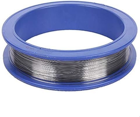 Hoogtemperatuurwolframdraad 0,1 mm, lengte 1000 m, gemakkelijk te verwerken, voor elektrische/machinefabrieken