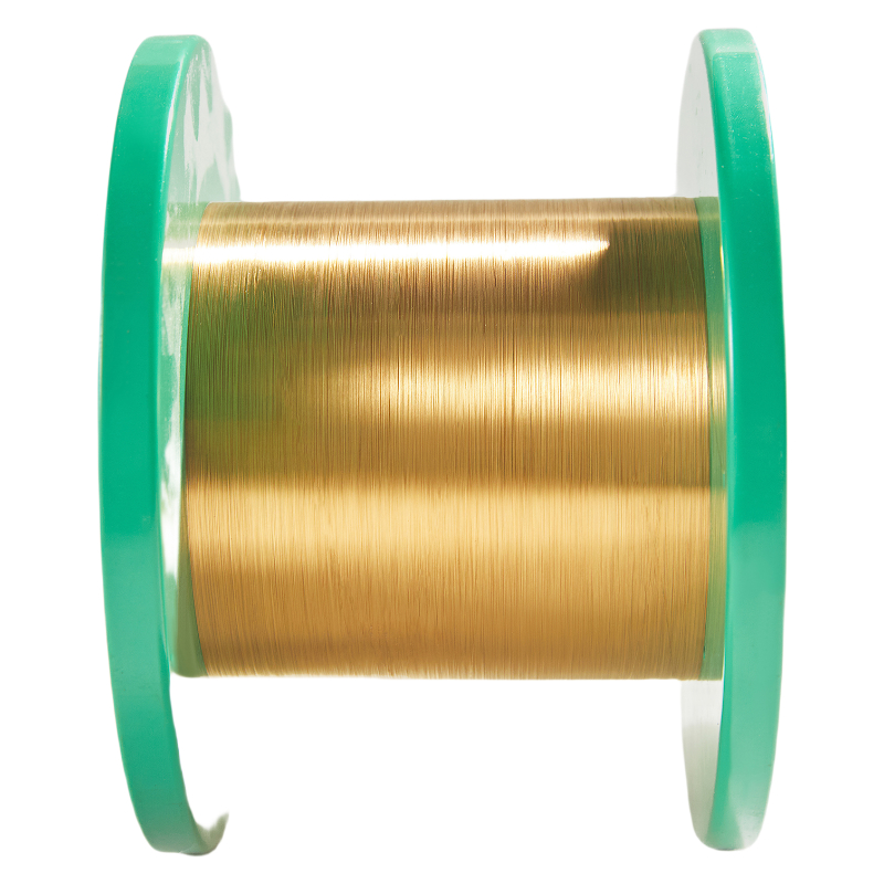 99.999% Gold-Coated Tungsten-Rhenium Wire with 3% Rhenium Alloy and 0.5 Micron Coating Thickness