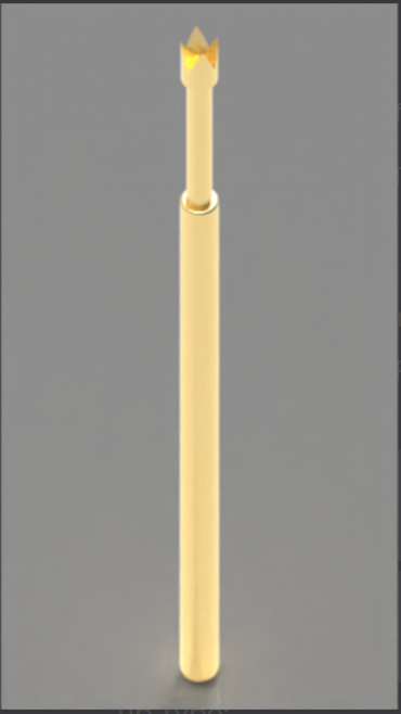 100 ml veerproefsonde met kroonpunt en BeCu-stomp voor een hoge slagnauwkeurigheid