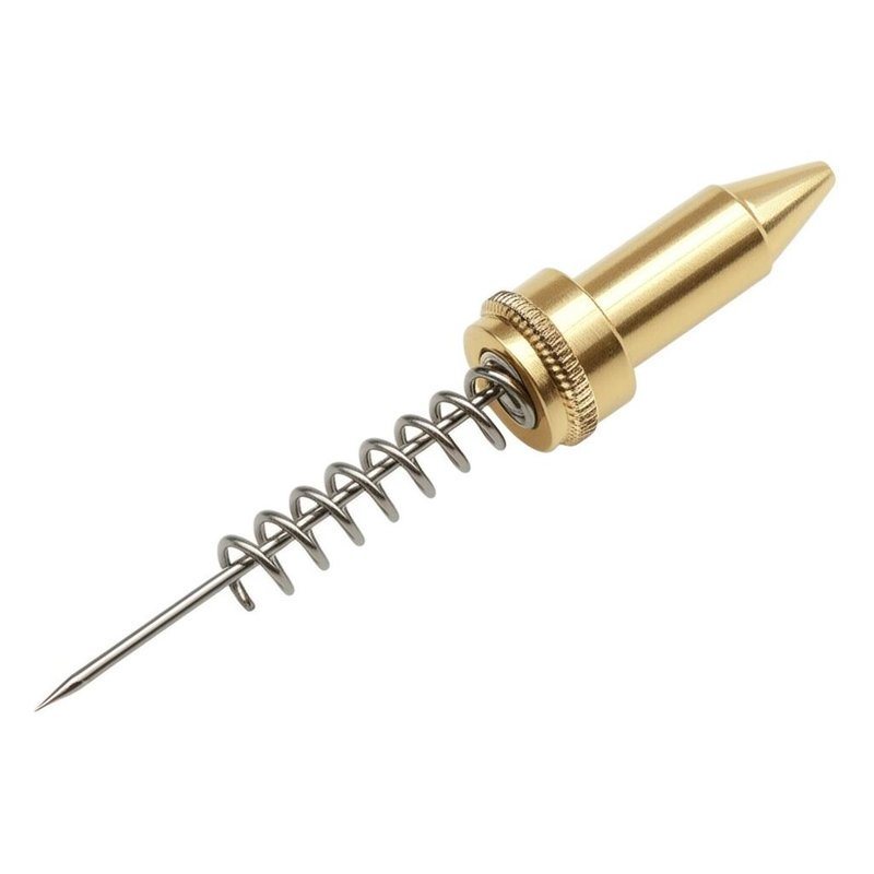 P75-E2 Veerproefsonde met een kegelkop van 1,3 mm en een buisdiameter van 1,02 mm voor 3A-PCB-tests