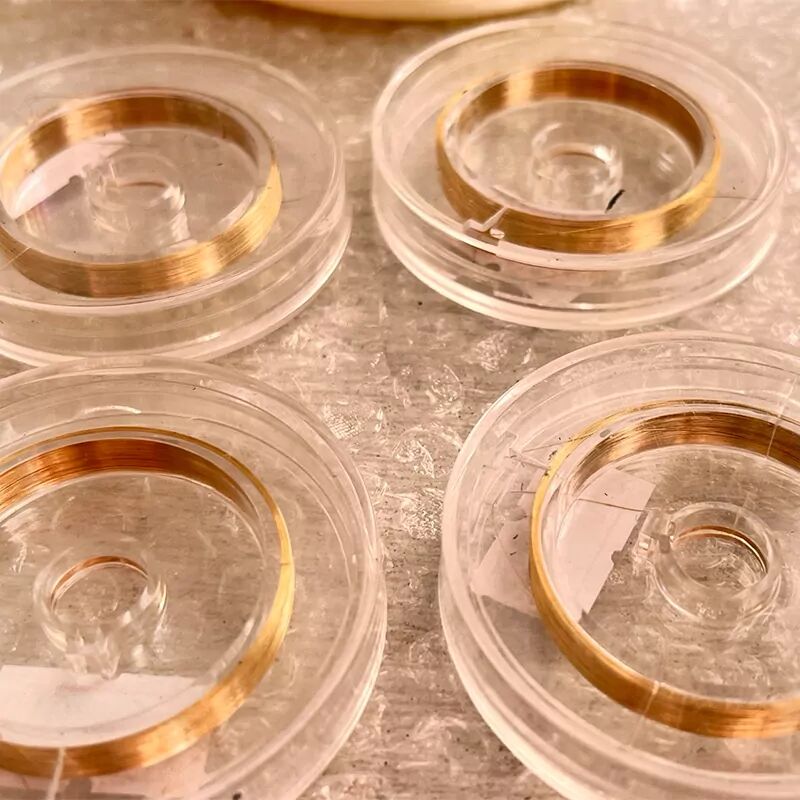 Goudgeplatte wolfraamdraad wolfraamgouddraad wolfraamgoudelektrode wolfraamdraad goudgeplatte goudgecoate wolfraamdraad