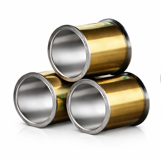 Goudgeplatte zilveren banddraad Vervaardiger 15 μm 18 μm 20 μm 25 μm Ultrafijne draad