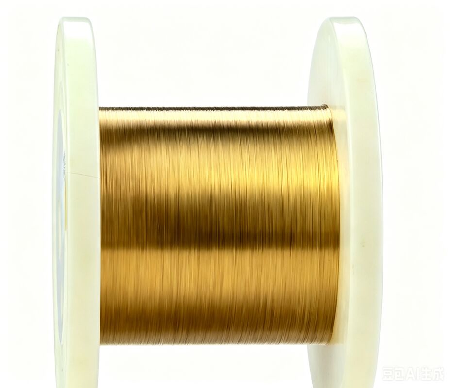 0.0035mm Micro Diameter Gold Plated Tungsten Draad Voor Vacuüm Electronic Micro Parts