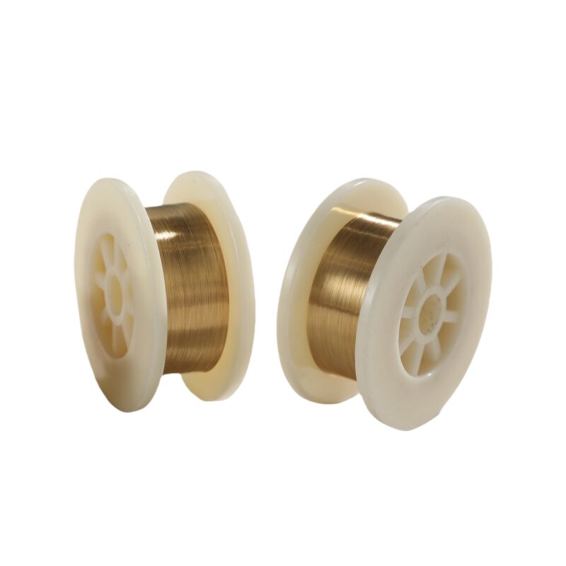 0.0035mm Micro Diameter Gold Plated Tungsten Draad Voor Vacuüm Electronic Micro Parts
