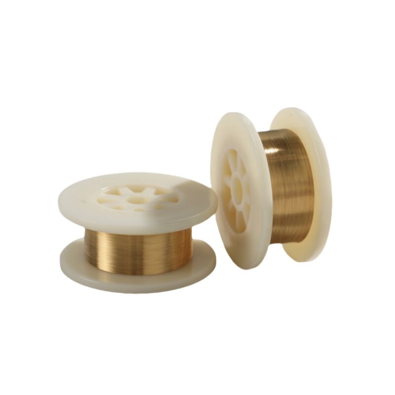 0.0035mm Micro Diameter Gold Plated Tungsten Draad Voor Vacuüm Electronic Micro Parts