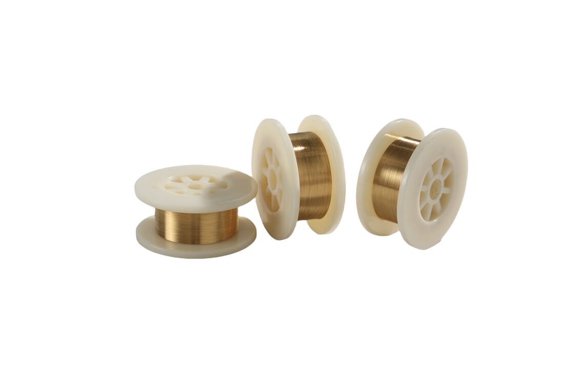 0.0035mm Micro Diameter Gold Plated Tungsten Draad Voor Vacuüm Electronic Micro Parts