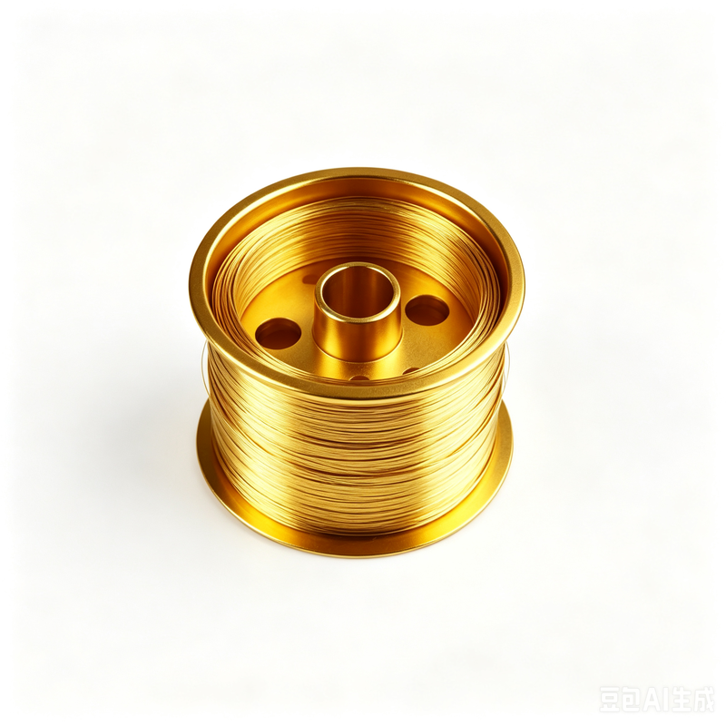 0.02mm C17500 Berylliumkoperdraad hoge sterkte Mini LED halfgeleiderconnector veerdraad