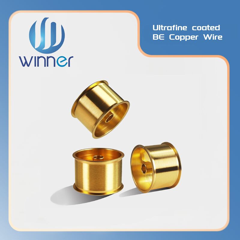 0.02mm C17500 Berylliumkoperdraad hoge sterkte Mini LED halfgeleiderconnector veerdraad
